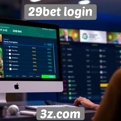 Facilidade de uso na interface do 29bet login